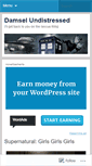 Mobile Screenshot of damselundistressed.wordpress.com