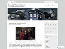 Tablet Screenshot of damselundistressed.wordpress.com