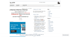 Desktop Screenshot of illcity.wordpress.com