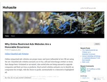 Tablet Screenshot of hohasite.wordpress.com