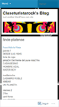 Mobile Screenshot of claseturistarock.wordpress.com