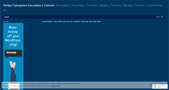 Desktop Screenshot of floripatransportesexecutivo.wordpress.com