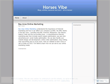 Tablet Screenshot of horsesvibe.wordpress.com