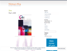 Tablet Screenshot of nkim24.wordpress.com