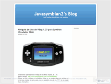 Tablet Screenshot of javasymbian2.wordpress.com