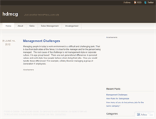 Tablet Screenshot of hdmcg.wordpress.com