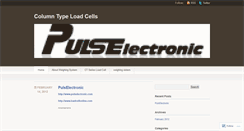 Desktop Screenshot of columnloadcell.wordpress.com