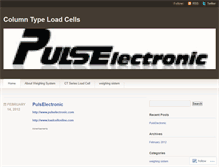 Tablet Screenshot of columnloadcell.wordpress.com