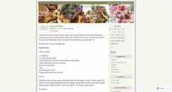 Desktop Screenshot of delish.wordpress.com