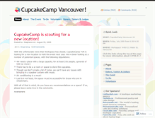 Tablet Screenshot of cupcakecampyvr.wordpress.com