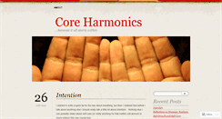 Desktop Screenshot of coreharmonics.wordpress.com