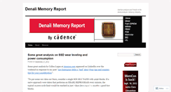 Desktop Screenshot of denalimemoryreport.wordpress.com