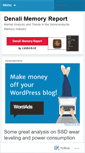 Mobile Screenshot of denalimemoryreport.wordpress.com