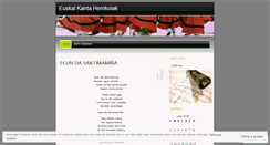 Desktop Screenshot of kantaherrikoiak.wordpress.com