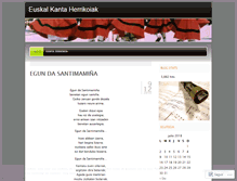 Tablet Screenshot of kantaherrikoiak.wordpress.com