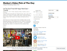 Tablet Screenshot of medeasvidpicks.wordpress.com