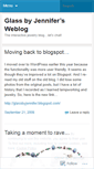 Mobile Screenshot of glassbyjennifer.wordpress.com