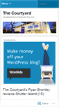 Mobile Screenshot of courtyardarts.wordpress.com