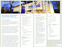 Tablet Screenshot of courtyardarts.wordpress.com
