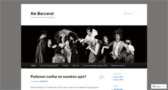 Desktop Screenshot of alebaccarat.wordpress.com