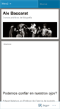 Mobile Screenshot of alebaccarat.wordpress.com