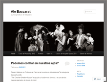 Tablet Screenshot of alebaccarat.wordpress.com