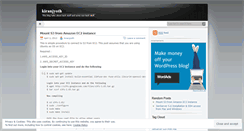 Desktop Screenshot of kiranjyoth.wordpress.com