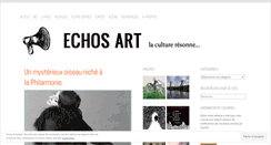 Desktop Screenshot of echosart.wordpress.com