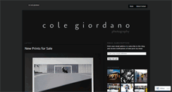 Desktop Screenshot of colephoto.wordpress.com