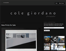 Tablet Screenshot of colephoto.wordpress.com