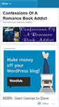 Mobile Screenshot of confessionsofaromancebookaddict.wordpress.com