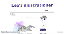 Desktop Screenshot of leasillustrationer.wordpress.com