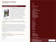 Tablet Screenshot of marketing77.wordpress.com