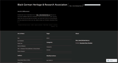 Desktop Screenshot of blackgermans.wordpress.com