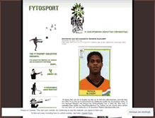 Tablet Screenshot of fytosport.wordpress.com