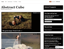 Tablet Screenshot of abstractcube.wordpress.com