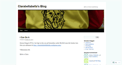 Desktop Screenshot of clarabellabella.wordpress.com