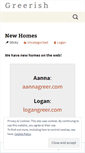 Mobile Screenshot of greerish.wordpress.com