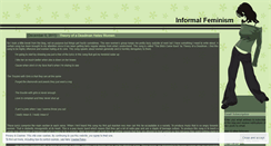 Desktop Screenshot of informalfeminism.wordpress.com