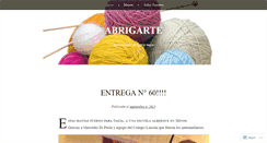 Desktop Screenshot of abrigarte.wordpress.com
