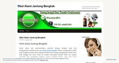 Desktop Screenshot of obatalamijantungbengkak1.wordpress.com