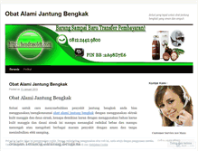 Tablet Screenshot of obatalamijantungbengkak1.wordpress.com