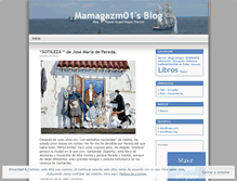 Tablet Screenshot of mamagazm01.wordpress.com