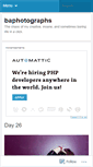 Mobile Screenshot of baphotographs.wordpress.com