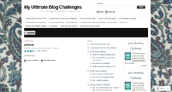 Desktop Screenshot of dailydigestblogchallenge.wordpress.com