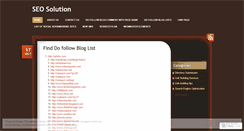 Desktop Screenshot of gsolution.wordpress.com