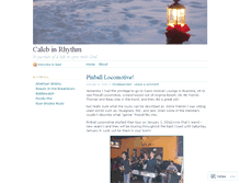 Tablet Screenshot of calebinrhythm.wordpress.com