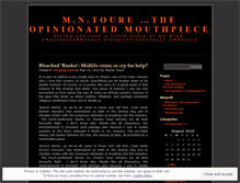 Tablet Screenshot of mntoure.wordpress.com