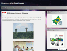 Tablet Screenshot of conexoesinterdisciplinares.wordpress.com