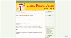 Desktop Screenshot of desafiodesistirjamais.wordpress.com
